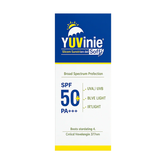 Yuvinie Soft Silicone Sunscreen Gel SPF 50+ 50g